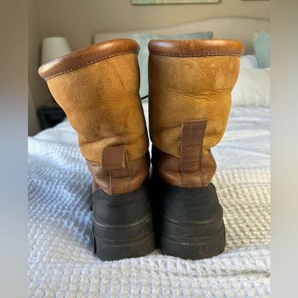 UGG Mens Butte Waterproof Leather Worchester Winter Snow Boot Size 9 - Picture 5 of 10